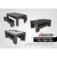 Atomic NorthPort 3-in-1 Dining/Air Hockey/TT Table, Woodgrain, G05305W