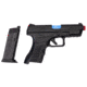 The Laser Ammo ATP uses a green gas charged magazine. 