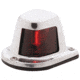 Attwood Marine 1-Mile Deck Mount, Red Sidelight - 12V - Stainless Steel Housing 43858