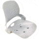 Attwood Marine Folding Fishing Seat Venture, White, 97100-001-2