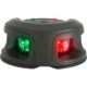 Attwood Marine LightArmor Deck Mount Navigation 2nm LED Light, Composite Black, Bi-Color, NV2002PB-7