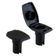 Attwood Marine Angled Pole Oval 2-Pin Base, Black, 91022-7