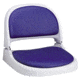 Attwood Marine Proform Seat - White, w/Blue Seat, 7012-102-4