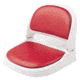 Attwood Marine Proform Seat - White, w/Red Seat, 7012-103-4