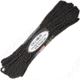 Atwood 0.25in Utility Rope, 100ft, Utility Rope, Black, 0.25in Diameter, Firm Diamond Braided Rope, 100 Ft, 14100-B