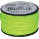 Atwood Micro Cord 125ft, 1.18mm Diameter, Nylon Construction, Neon Green, MS18 - NEON GREEN