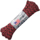 Atwood Parachute Cord, 100ft, 550 Cord, 7 Strand Core, Dead Pool, DEAD POOL