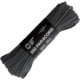 Atwood Diamond Parachute Cord, 100ft, Black/Gray, C550 DIAMOND BLK W/ GREY