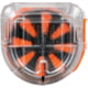 Atwood Tactical Rope Dispenser, Orange 550 Paracord With Seven Strand Core, Tangle Free Cord Delivery, High Carbon Steel Cutting Blade, Impact Resistant Clear Dispenser, Belt Clip, 50 Ft, ARMTRDCLEAR
