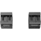 Audere Scope Rings Adversus, 34mm Tube, Low, Black, AD1009