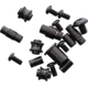 August Engineering AD20.5 Titanium Hardware, Black, AE-T1311-BLK