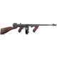 Auto Ordnance 1927A1 Carbine Roaring 20'S Edition Semi-Auto Rifle, 45 ACP, 18in Barrel, 1-16, Walnut Battleworn Stock, Midnight Blue/Satin Aluminum Cerakote, 50RD Drum And 20RD Stick Mag, T150DC7-FRRMPG