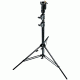 Avenger 10.8' Black Heavy Duty Zinc Plated Stand W/leveling Leg A626BU