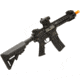 Avengers Sportsline M4 RIS Airsoft AEG Rifle w/G2 Micro-Switch Gearbox, Keymod 8in, Black, Large, ST-AEG-270-BK