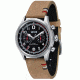 AVI-8 Flyboy - Lafayette Watch Japan Meca-Quartz VK 64 Chronograph Movement with Date and 1/5 Second, Black/Beige AV-4054-02