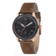 AVI-8 Flyboy Watch  Japanese Quartz 3 Hands with Date, Black/Brown AV-4028-0C