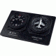AVI-8 GMT Clock, Black, AV-Clock-01