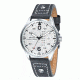AVI-8 Hawker Harrier II Watch Quartz Japan 3 Hands with Day and Date, Silver White/Black AV-4003-01
