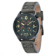 AVI-8 Lancaster Bomber Watch Japan Quartz Multi-Eye with 24 Hours and Day Date, Green/Green AV-4050-04
