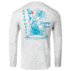 AVID Sportswear Happy Hour Avidry Long Sleeve Shirt - Mens, Glacier, Medium, MK32426GLGMD
