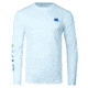 AVID Sportswear Mahi Hook Avidry Long Sleeve Shirt - Mens, Ice Blue, Large, MK12420IBLLG