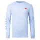 AVID Sportswear Marlin Pride Long Sleeve T-Shirt - Mens, Heather Sky, Large, MT32422HSKLG