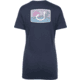 AVID Sportswear Paradise Icon T-Shirt - Womens, Indigo, Medium, WT12303INDMD