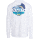 AVID Sportswear Slammed Avidry Long Sleeve Shirt - Mens, White, 3XL, MK12426WHT3X