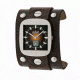 Axcent Rocker Watch, Dark Brown Strap, Dark Brown Dial, Silver Hands X10001-736