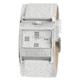 Axcent Pixy Watch, White Strap, Silver Face, Silver Hands X13042-161