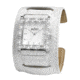 Axcent Broadband Watch, White Strap, White Face, Silver Hands X1774c-13v