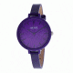 Axcent Cute Watch, Purple Strap, Purple Face, Black Hands X17894-030