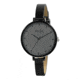Axcent Cute Watch, Black Strap, Gray Face, Black Hands X17894-237