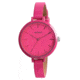 Axcent Cute Watch, Hot Pink Strap, Hot Pink Face, Hot Pink Hands X17894-535