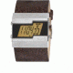 Axcent Tilt Watch, Brown Strap, Khaki Face, Black Digits X18021-706