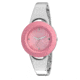 Axcent Select Watch, Silver Bracelet, Pink Face, Silver Hands X18124-532