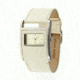 Axcent Studio Watch, Cream Strap, Cream Face, Silver Hands X31011-030