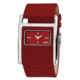 Axcent Studio Watch, Red Strap, Red Face, Silver Hands X31011-838