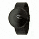 Axcent Hope Round Watch, Black Mesh Strap, Black Face, White Hands X4038b-252