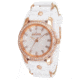 Axcent Remix Watch, White Strap, White Face, Rose Gold Hands X4388r-041