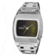 Axcent Code Watch, Silver Bracelet, Brown Face, Mustard Markers X46303-752