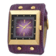 Axcent Explore Watch, Purple Strap, Purple Face, Gold Hands X53407-030