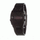 Axcent Tank Watch, Black Bracelet, Black Face, Indiglo Digits X5517b-282