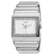 Axcent Brick Watch, Silver Bracelet, White Dial, Silver Hands X56363-111