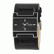 Axcent Mono Watch, Black Strap, Black Face, Silver Hands X60211-237