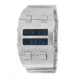 Axcent 2010 Men's Watch, Silver Bracelet, Indiglow Face, Indiglow Digits X60403-202