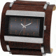 Axcent Circuit Watch, Dark Brown Strap, Brown Face, Red Markers X69791-346