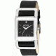 Axcent Hinge Watch, Black Strap, Black Face, Silver Hands X80172-237