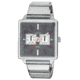 Axcent Impact Chronograph, Silver Bracelet, Gray Face, Purple Markers X90203-732