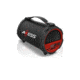 AXESS Bluetooth Hi-Fi Cylinder Loud Speaker w/ 4 Inch Sub, Vibrating Disk, SD Card, USB, AUX Inputs, Red SPBT1037RD